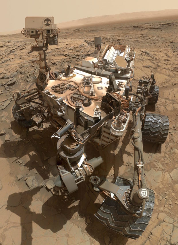 Nasa Curiosity selfie