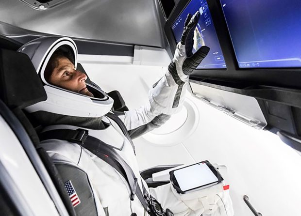 sunita williams astronaut spacex suit
